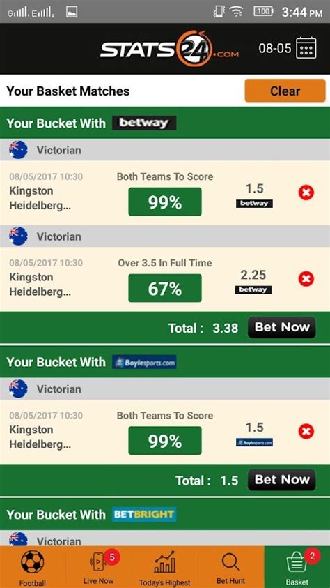 stats24 value bet